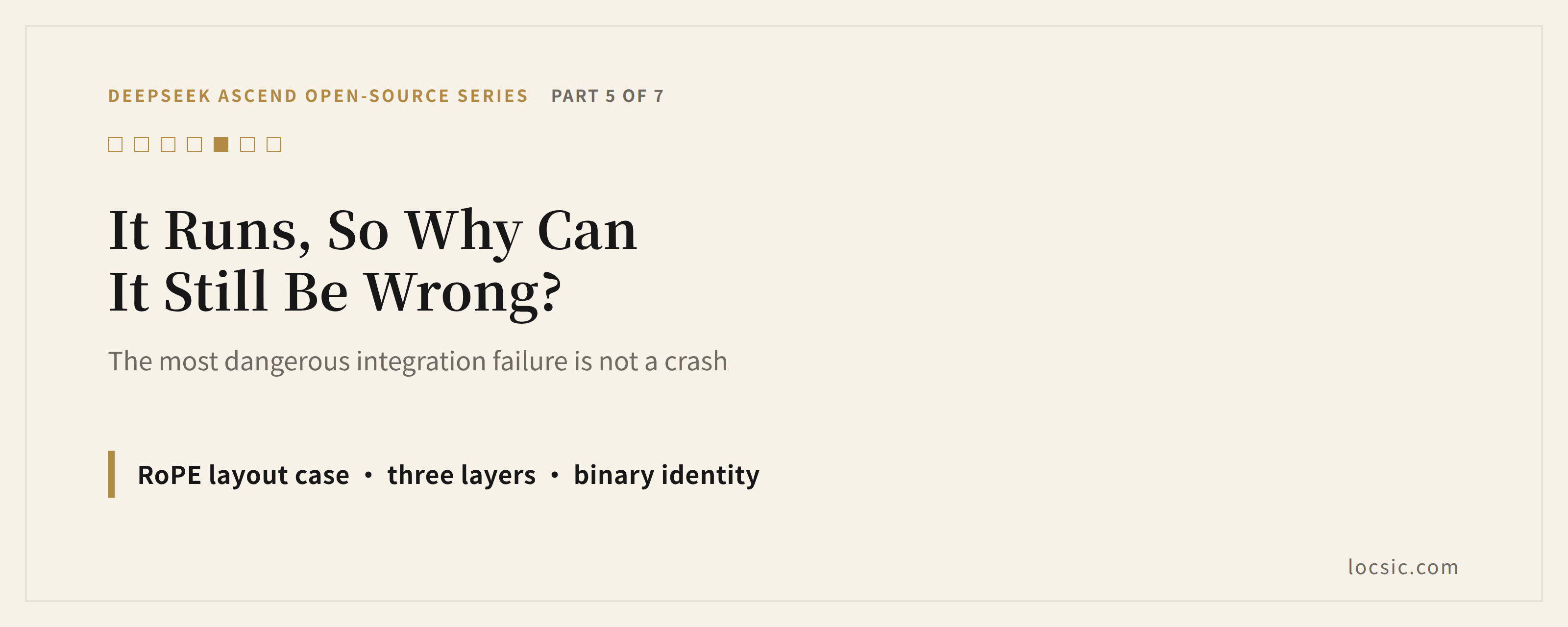 Why Can “It Runs” Still Be Wrong?