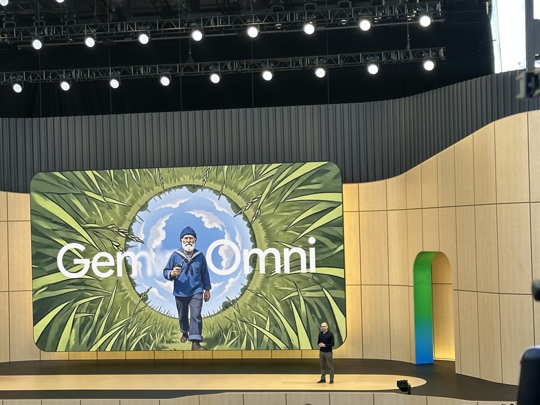 Gemini Omni Keynote Presentation (Source: Google I/O 2026 Livestream)