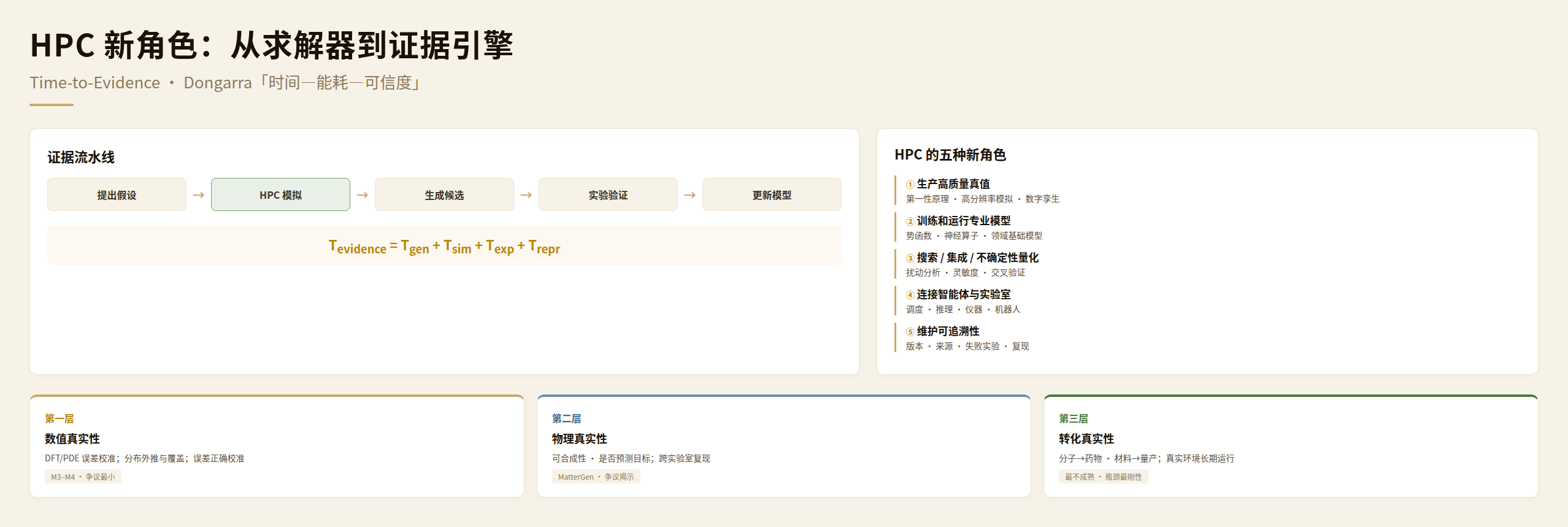 HPC 新角色:从求解器到证据引擎