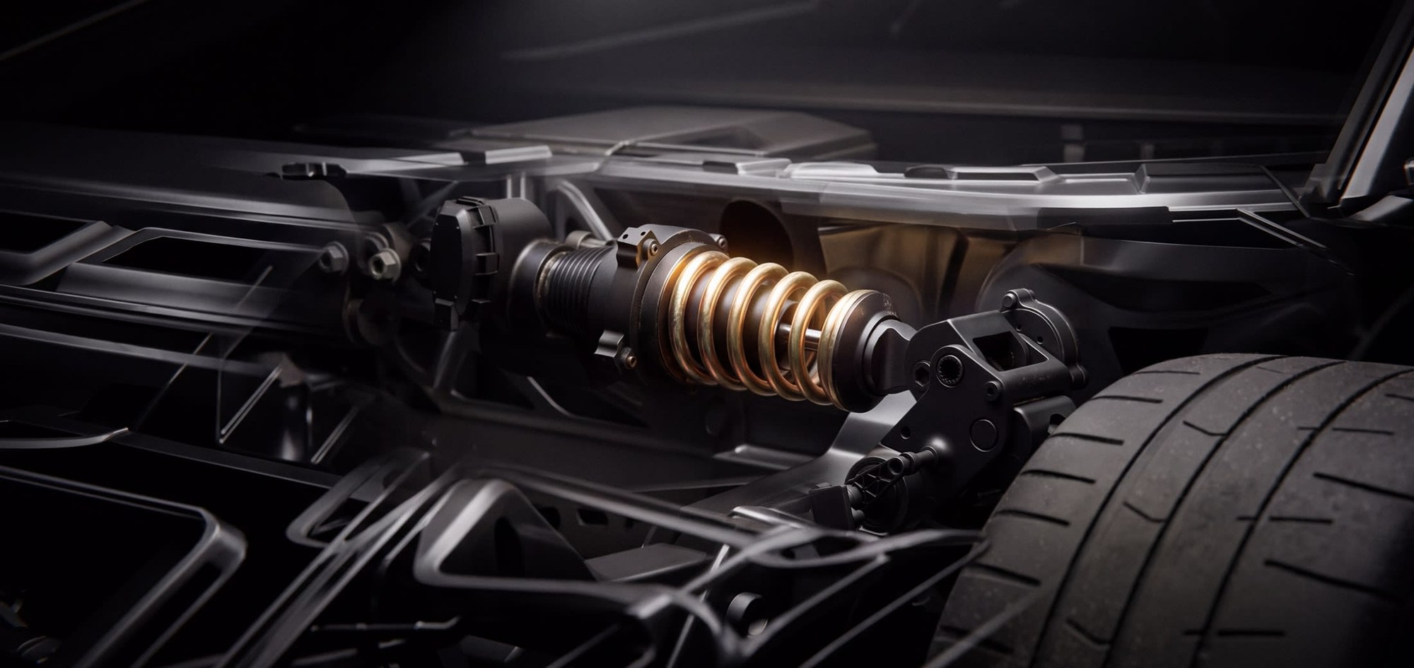 Figure 20  Official suspension close-up